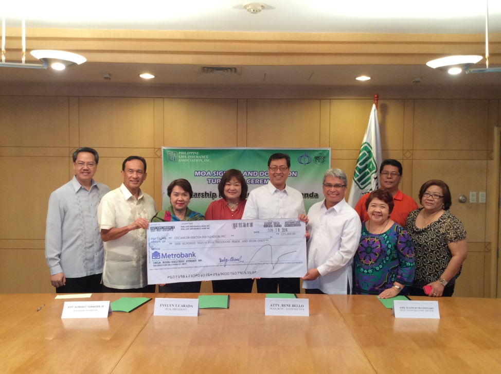 PLIA-CFC BCOP-ANCOP MOA SIGNING