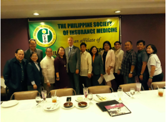 PLIA PRESIDENT INDUCTS PSIM OFFICERS