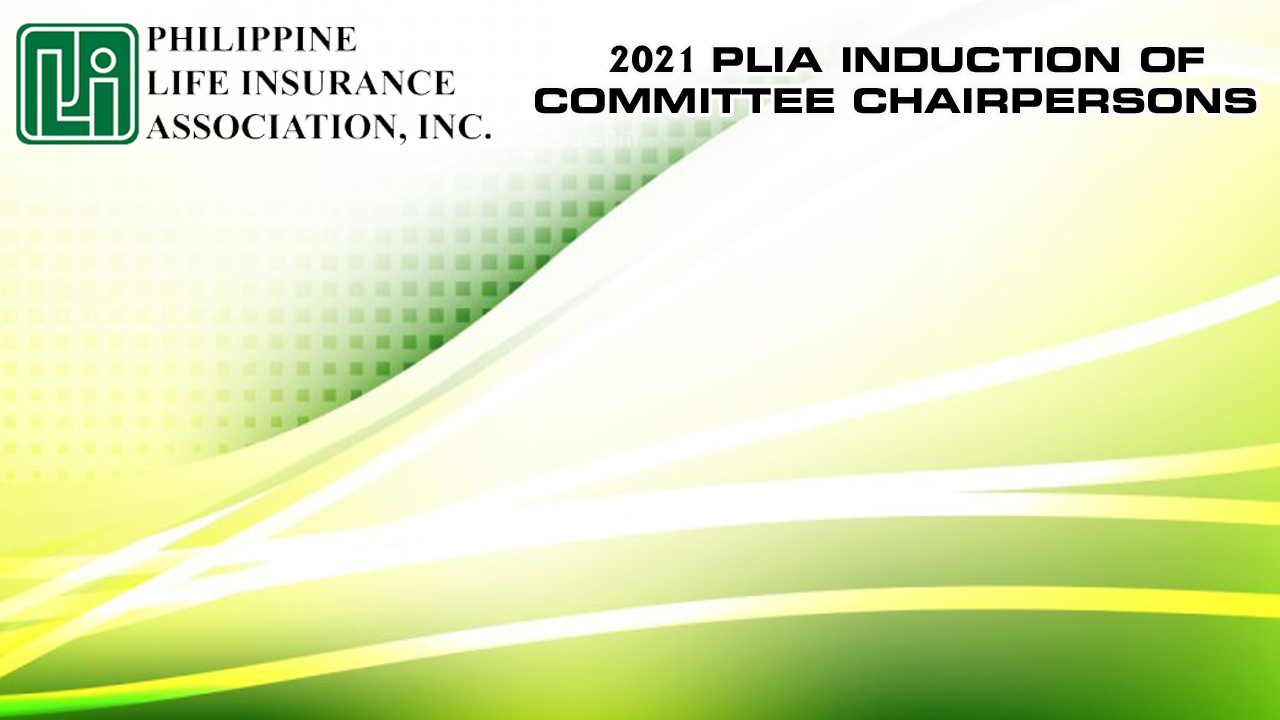 PLIA INDUCTS 2021 COMMITTEE CHAIRPERSONS